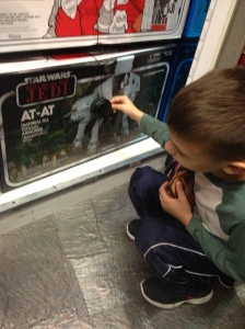 Little man and his Star Wars wish list